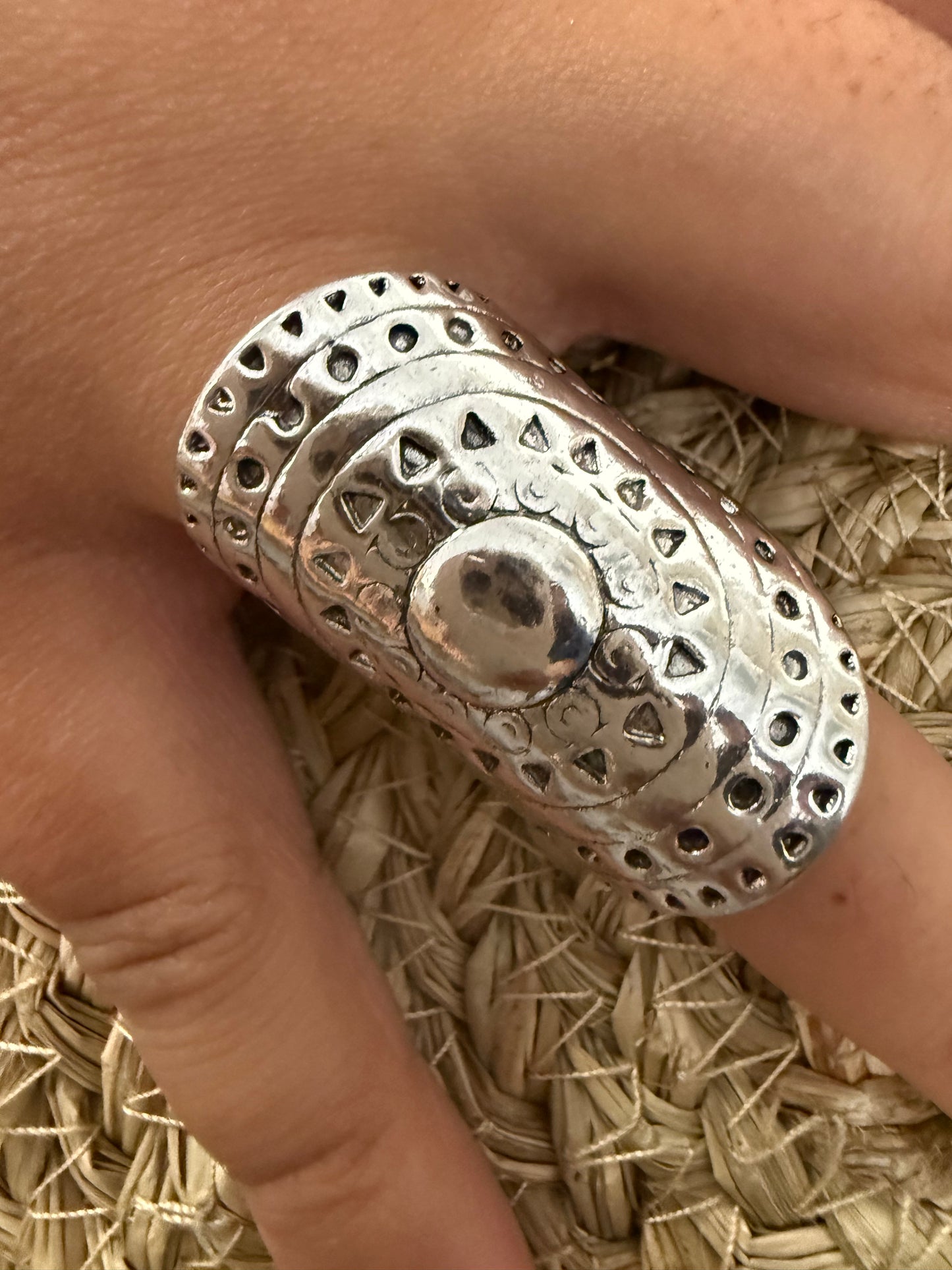 Large Mandala Ring