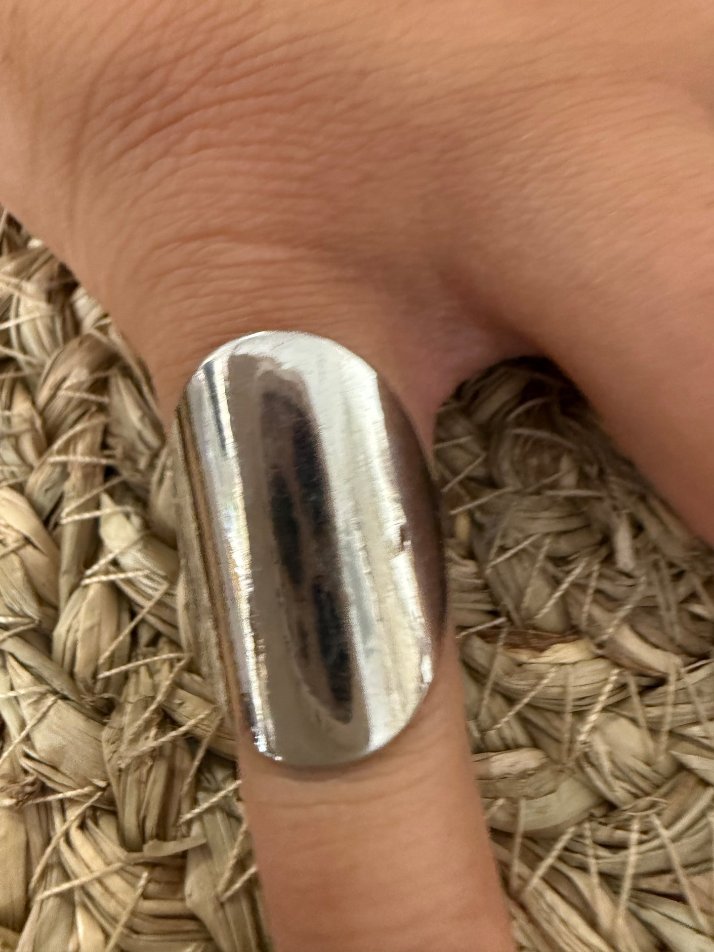 Silver Mirror Ring